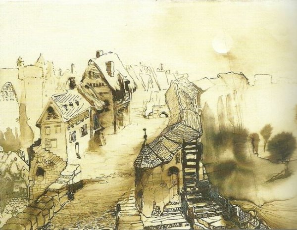 Виктор Гюго кофейная живопись