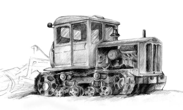 ДТ-55 трактор