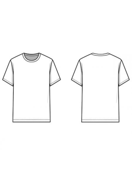 Технический эскиз футболки