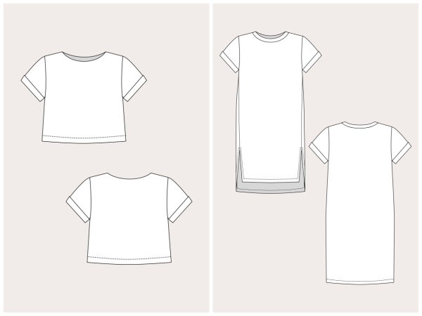 Технический эскиз футболки