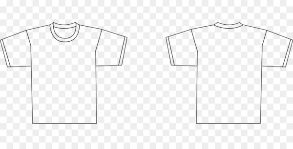Лекало футболки оверсайз