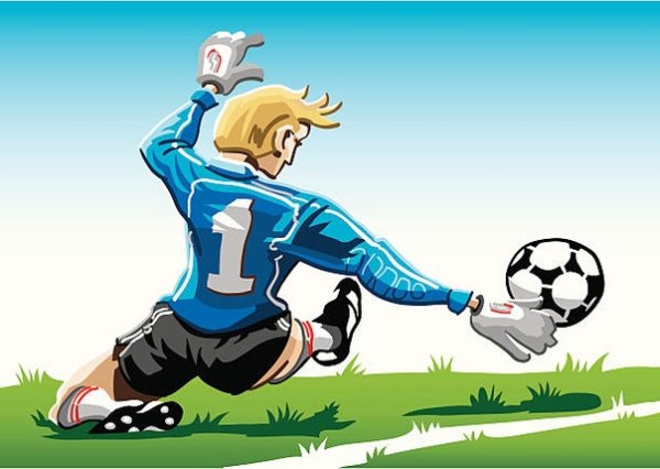 Футбол рисунок