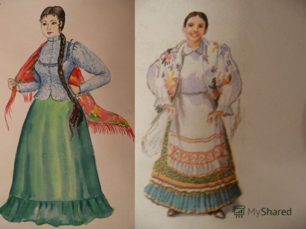 Одежда кубанских казачек старинная