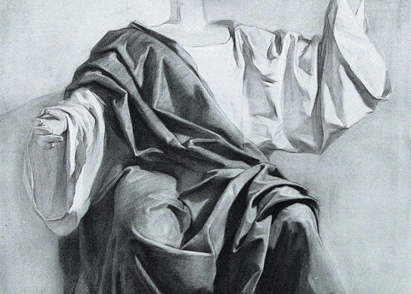 Рисование драпировки