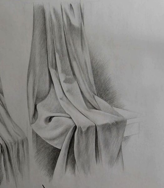 Рисование драпировки