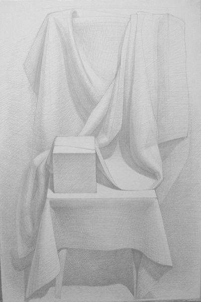 Академический Этюд драпировки