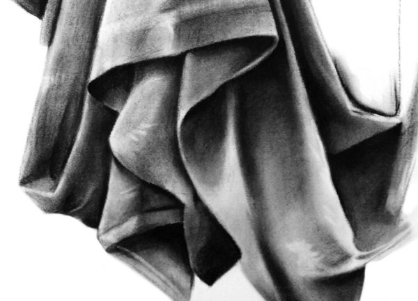 Драпировка со складками