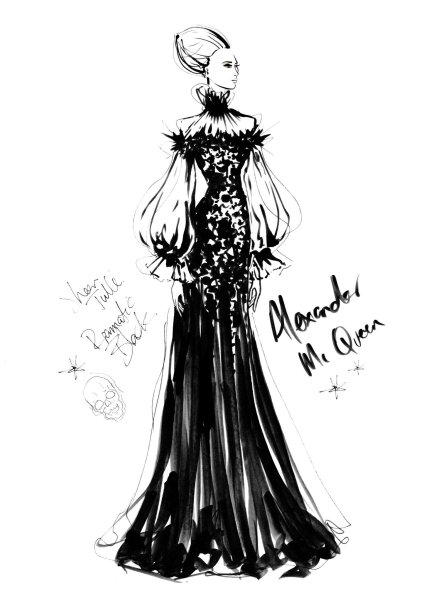 Вечернее платье карандаш