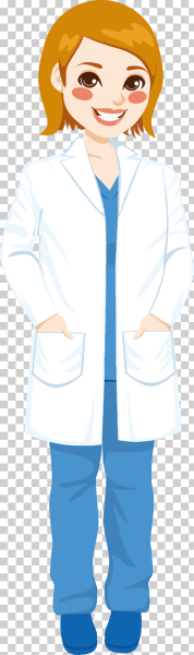 Доктор мультяшная девушка