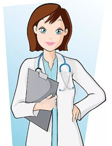 Доктор женщина нарисовать