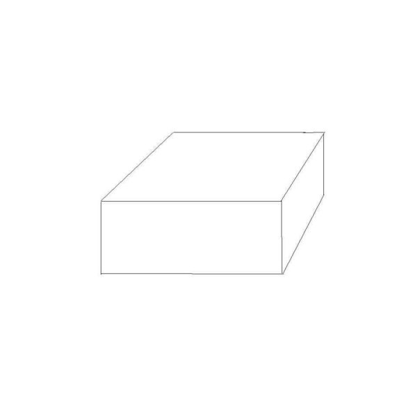 Торт квадратный эскиз