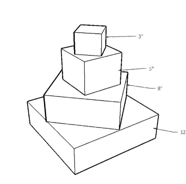 Рисуем кусок торта