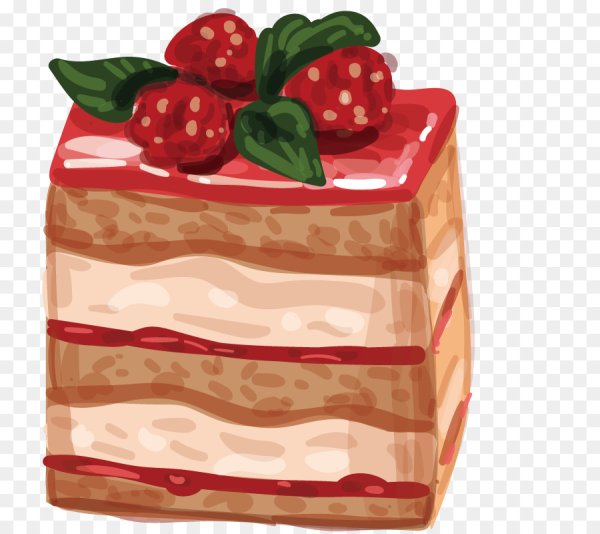 Торт квадратный эскиз