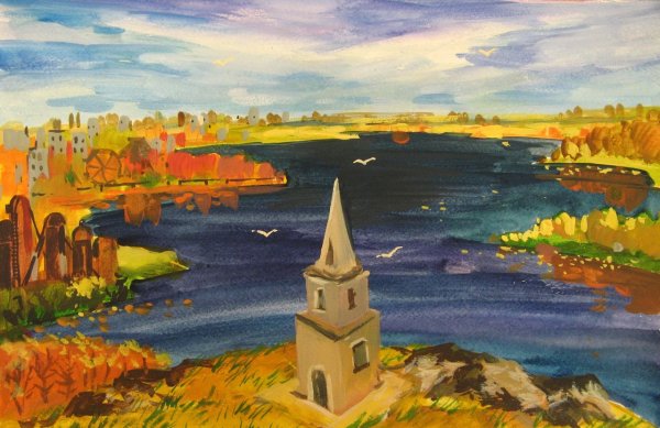 Лисья гора Нижний Тагил живопись