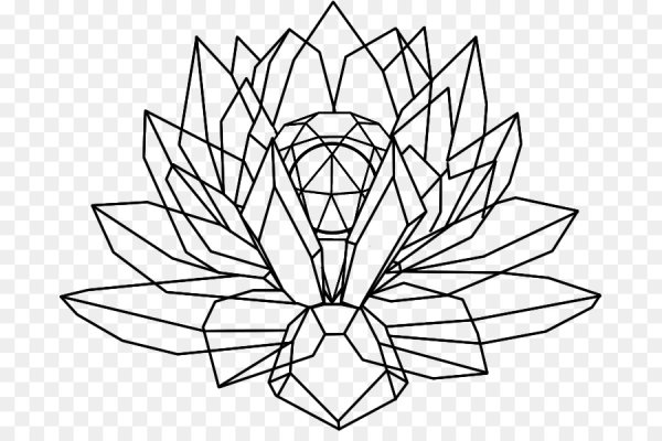 Геометрические цветы