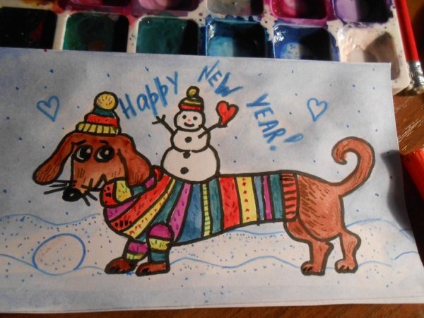 С новым годом такса