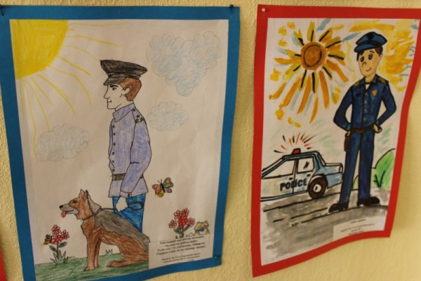 Транспортная полиция глазами детей