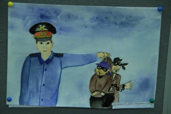 Рисунок на тему полицейский дядя Степа