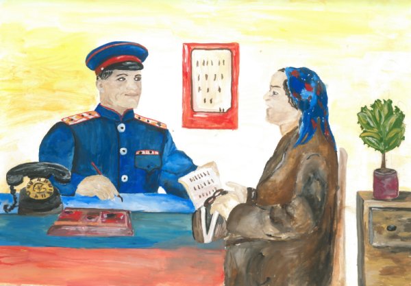 Рисунок на тему Юный друг полиции