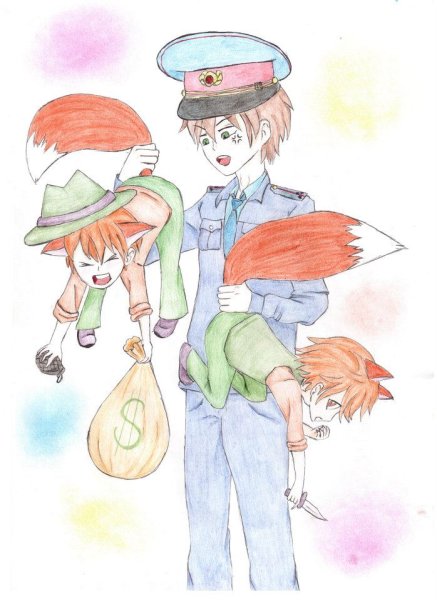 Участковый глазами детей