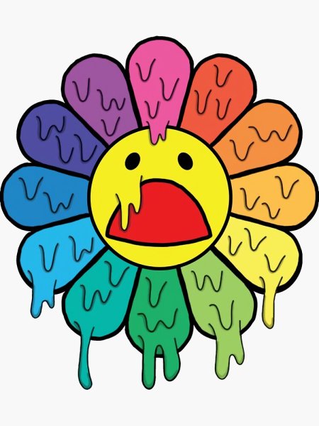 Радужный цветок инди КИД