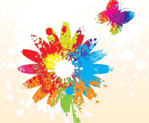 Цветные Кляксы