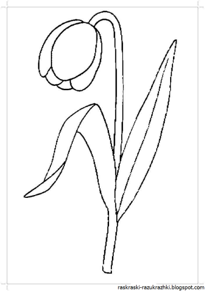 Подснежник стилизованный