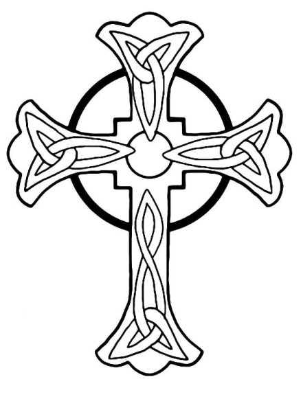 Кельтский крест тату эскизы