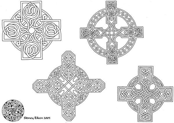 Схемы рисования кельтских орнаментов