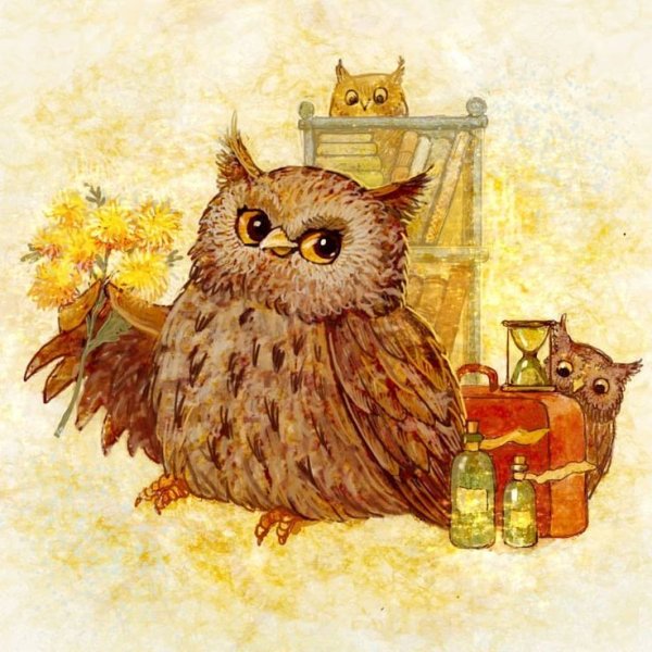 Совы художника Галины Егоренковой