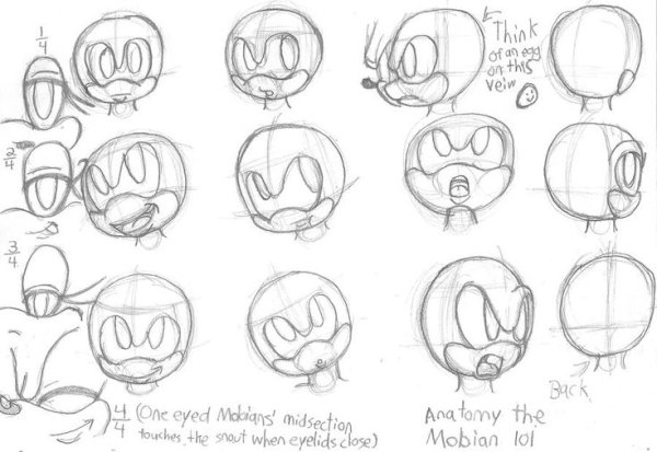 Туториал стиль Соника