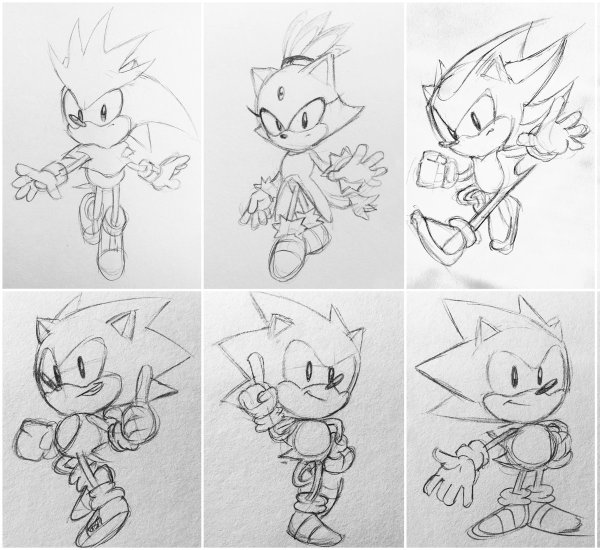 Соник бум скетчи