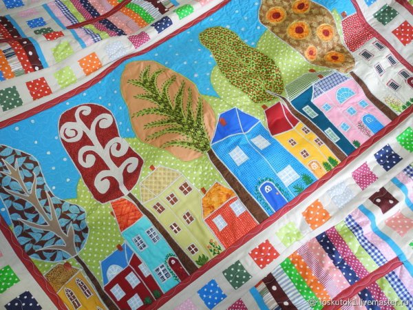 Детский коврик пэчворк