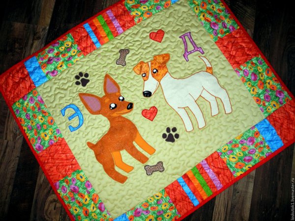 Лоскутные коврики