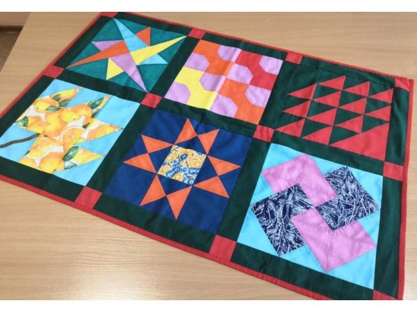 Лоскутные коврики