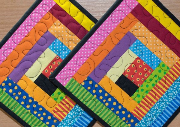 Прихватки в лоскутной технике