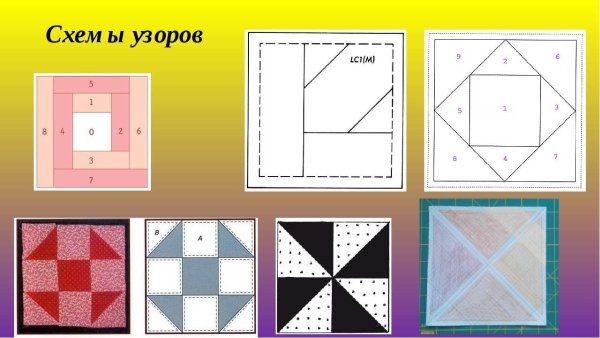 Лоскутное шитье квилт техника