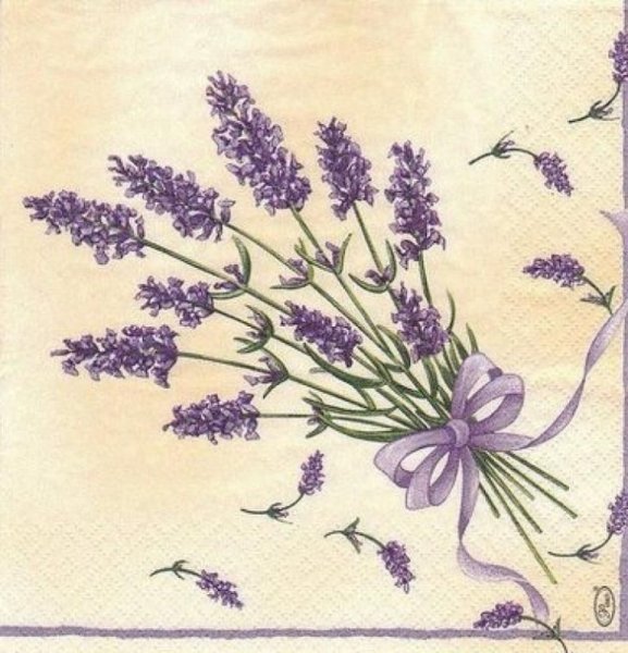 Лавандовая акварель