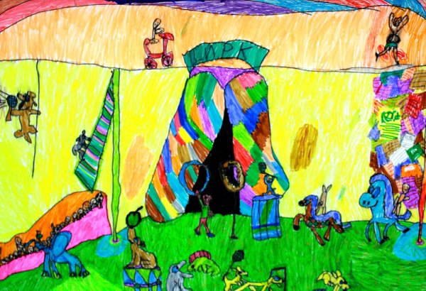 Иллюстрации на тему цирк