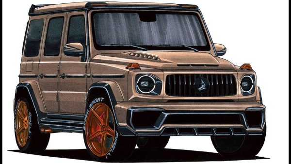 Mercedes Benz AMG g63 карандаш