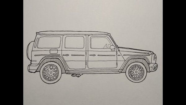 Jeep Wrangler сзади vector