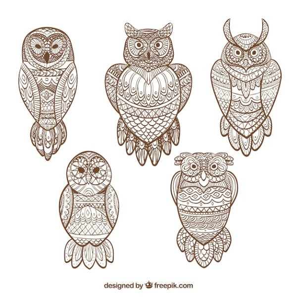 Стилизованный Филин