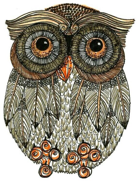 Сова декоративная