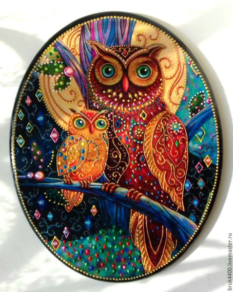 Современная роспись по дереву