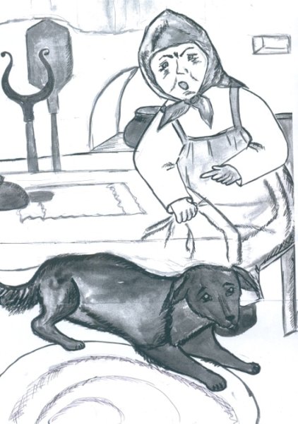 Малька провинилась Лидия