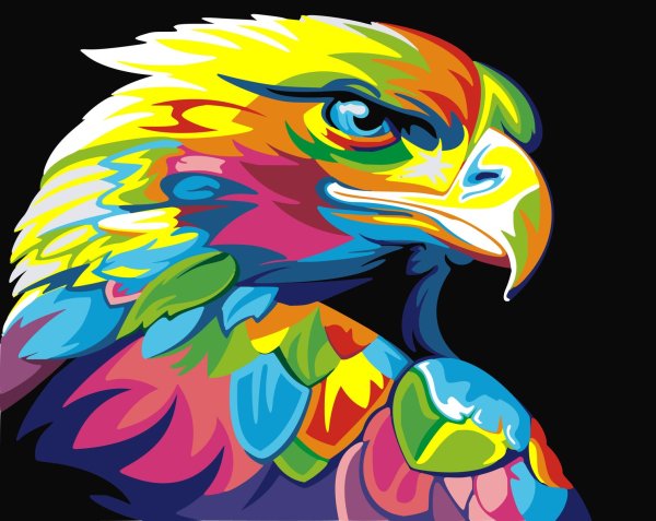 Орел рисунок