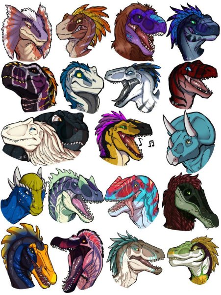 Динозавр референс