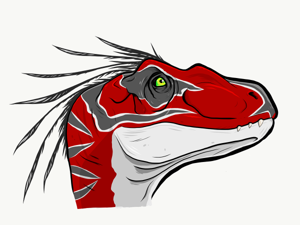 Морда раптора