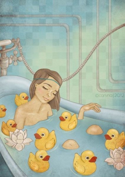 Уточка для ванны