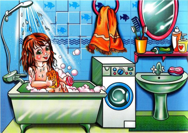 Ванная комната для дошкольников